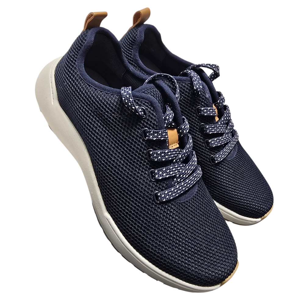 NEW Dr. Scholl's Women's Navy Knit Foam Sneakers Size 7M